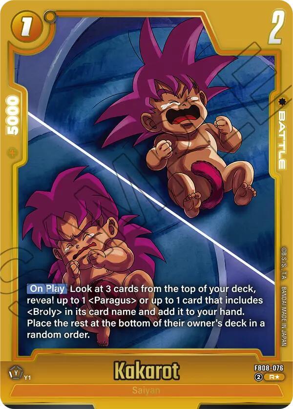 Kakarot - FB08-076 (Alternate Art) - Saiyan's Pride - Dragon Ball