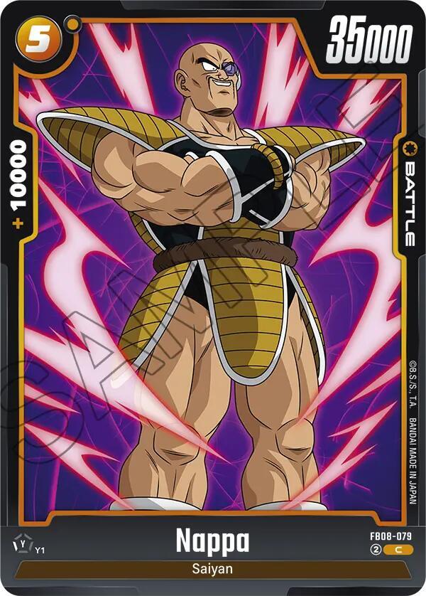 Nappa - Saiyan's Pride - Dragon Ball Super: Fusion World
