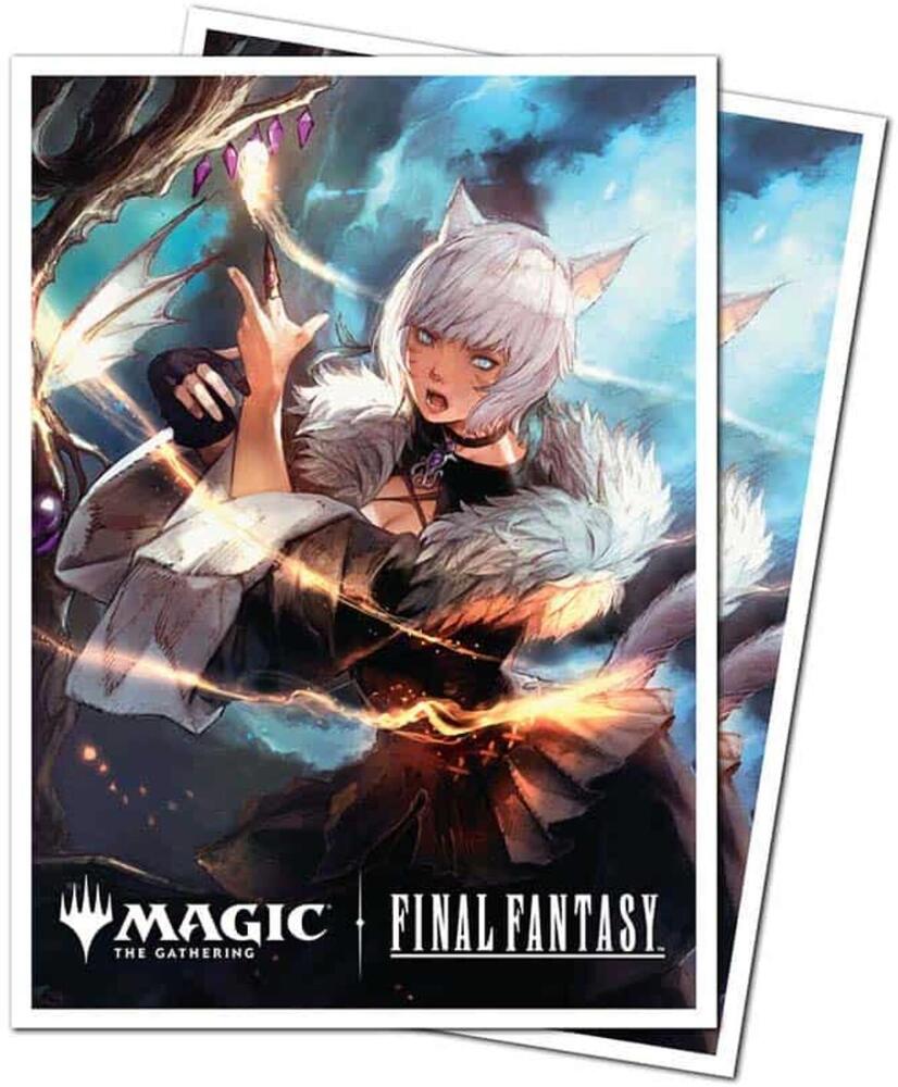 mtg final fantasy sleeves Amazon.com: Ultra PRO - Final Fantasy x Universes Beyond Summon Knights of  The Round 100ct Deck Protector Sleeves for Magic: The Gathering main image 1