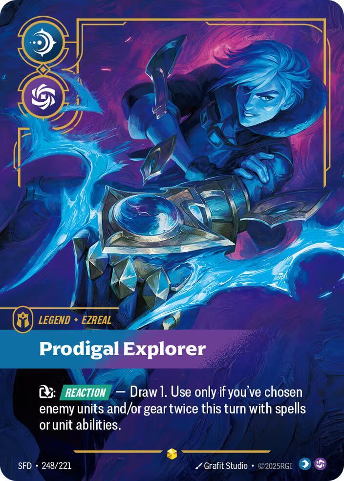 Ezreal - Prodigal Explorer (Overnumbered) - Spiritforged