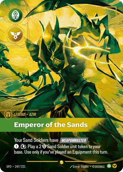 Azir - Emperor of the Sands (Overnumbered)