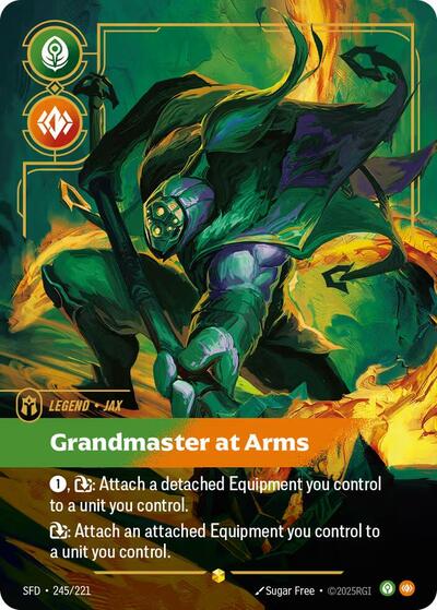Jax - Grandmaster At Arms (Overnumbered)