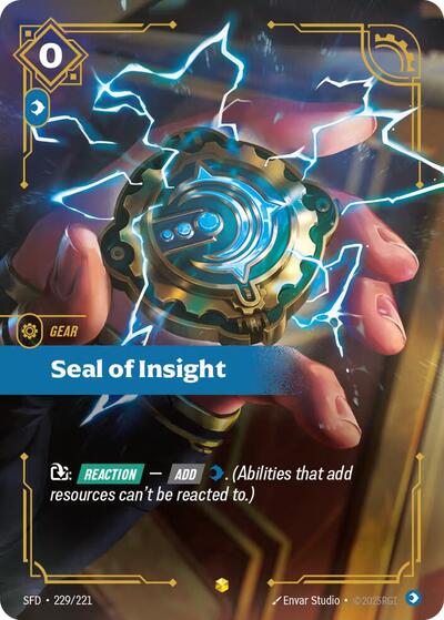 Seal of Insight (Overnumbered)