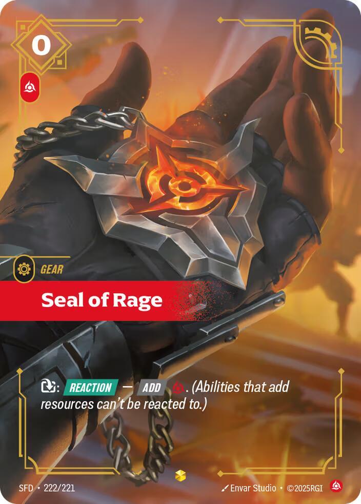 ジ*ノ様 RIFTBOUND Spiritforged Seal Showcas Seal of Insight (Overnumbered) - Spiritforged - Riftbound: League