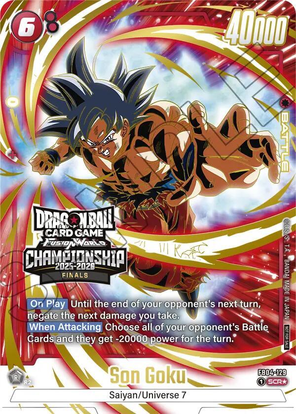 Son Goku - FB04-129 (Championship 2025-2026 Finals) - Ultra Limit