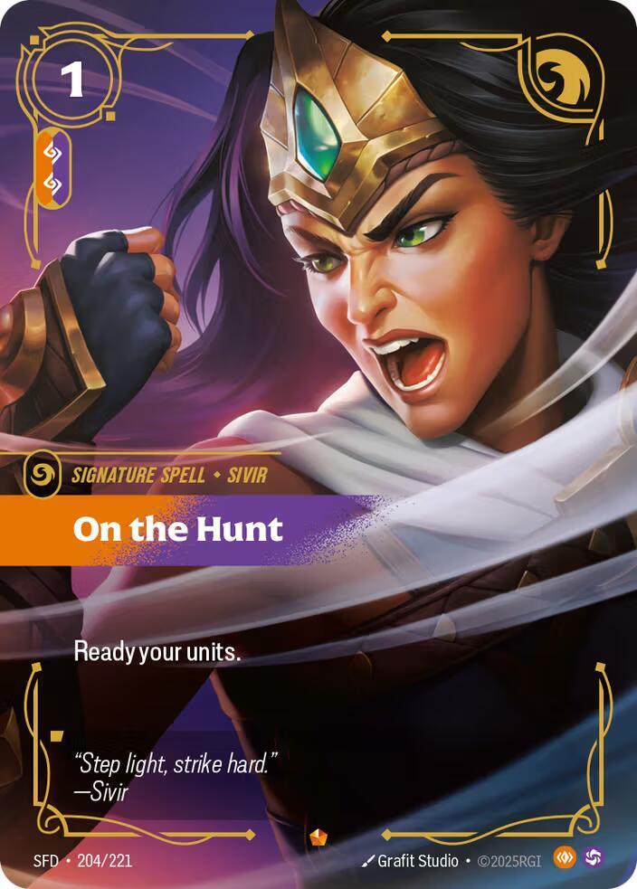 On the Hunt - Spiritforged - Riftbound: League of Legends Trading
