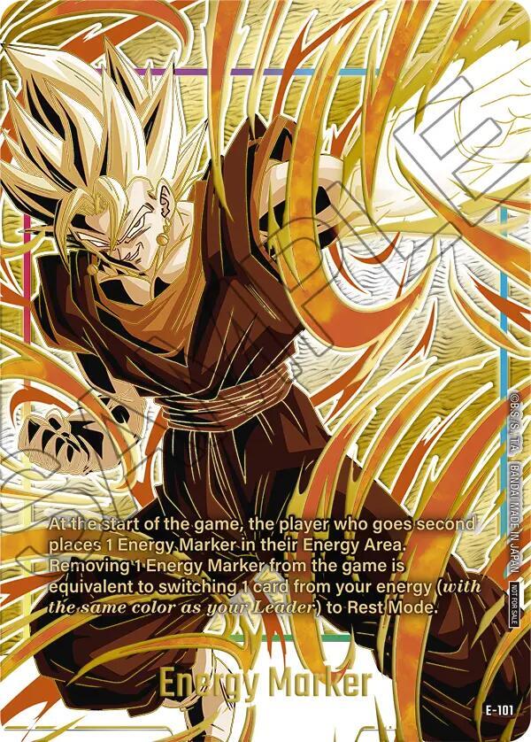 Energy Marker (E-101) - Fusion World Energy Markers - Dragon Ball
