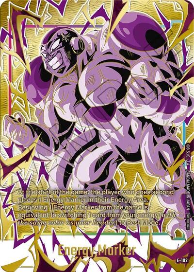 Energy Marker (E-102) Fusion World Energy Markers None Dragon Ball card — value and price