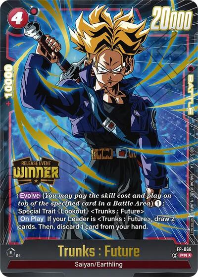 Trunks : Future - FP-068 (Release Event Winner) card
