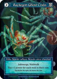 Aaj-kegon Ghost Crabs (Foil) - Gothic - Sorcery: Contested Realm card