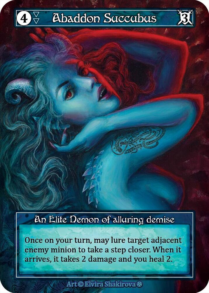 Abaddon Succubus (Foil) - Gothic - Sorcery: Contested Realm