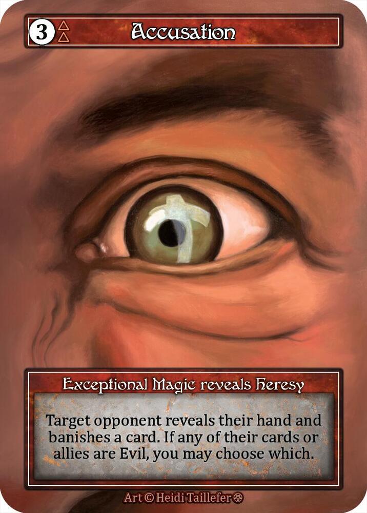 Accusation (Foil) - Gothic - Sorcery: Contested Realm - TCGplayer.com