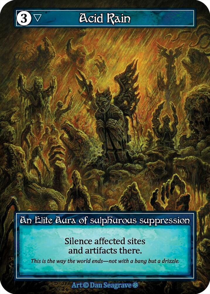 Acid Rain (Foil) - Gothic - Sorcery: Contested Realm - TCGplayer.com
