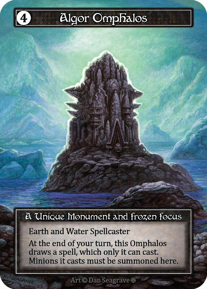Algor Omphalos (Foil) - Gothic - Sorcery: Contested Realm