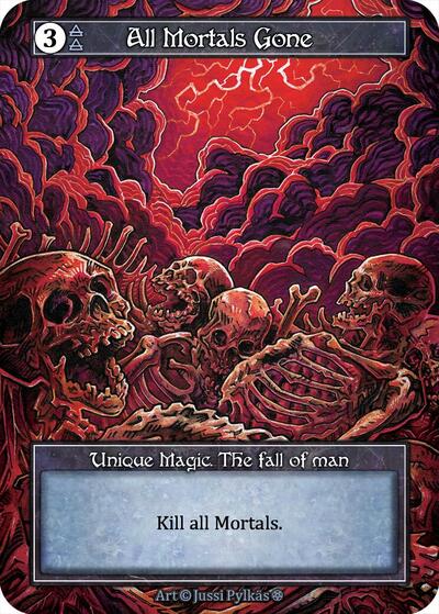 All Mortals Gone (Foil) Gothic card price