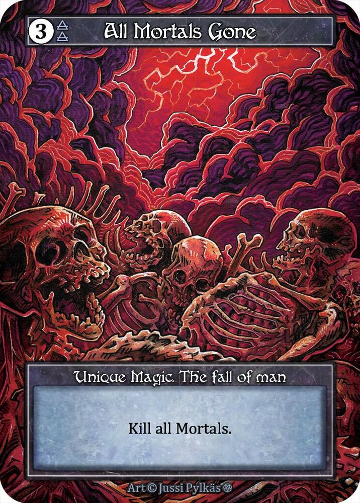 All Mortals Gone (Foil) - Gothic - Sorcery: Contested Realm