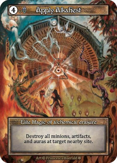 Apply Alkahest (Foil) Gothic card price