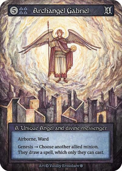 Archangel Gabriel card