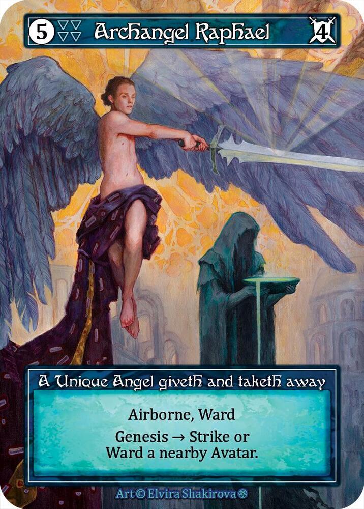 Archangel Raphael (Foil) - Gothic - Sorcery: Contested Realm