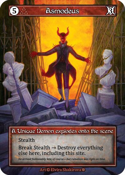 Asmodeus (Foil) Gothic card price