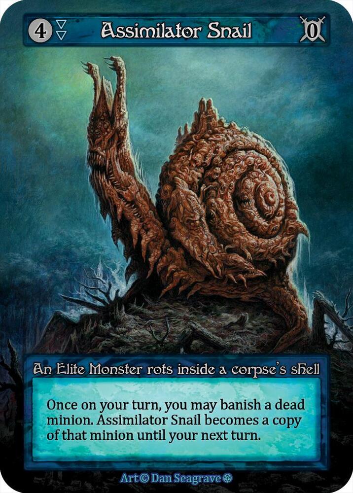 Assimilator Snail — Gothic card
