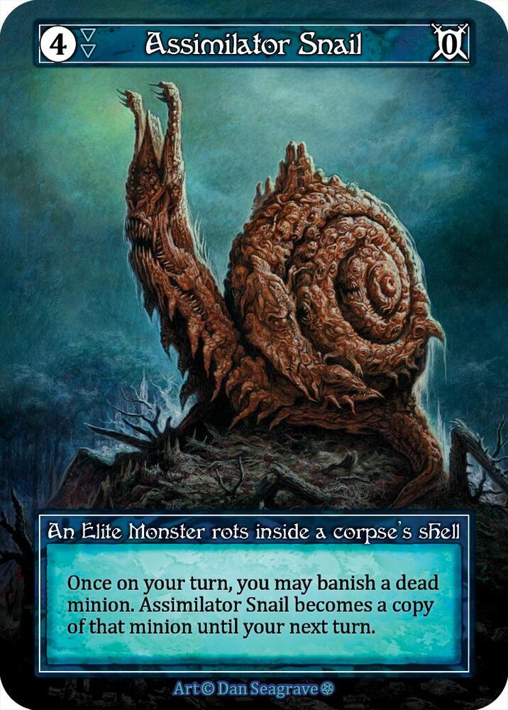 mtg snail cards Stainless Steel Snail Token main image 0