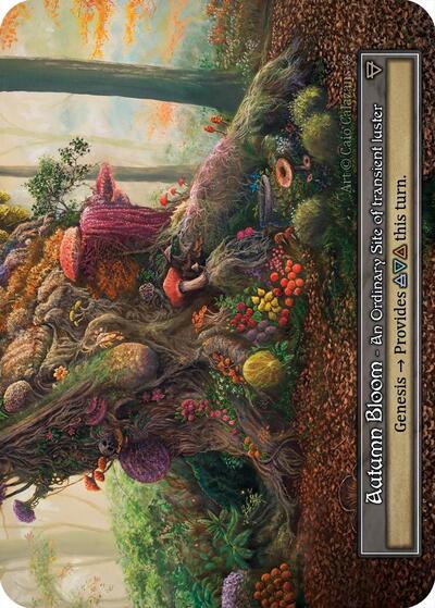 Autumn Bloom (Foil) Gothic card price