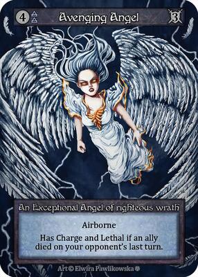 Avenging Angel — Gothic card