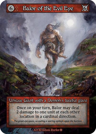 Balor of the Evil Eye Gothic card price