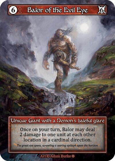 Balor of the Evil Eye (Foil) Gothic card price