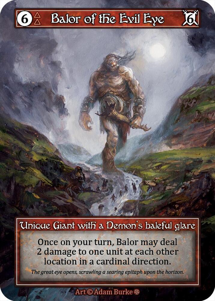 Balor of the Evil Eye (Foil) - Gothic - Sorcery: Contested Realm -  TCGplayer.com