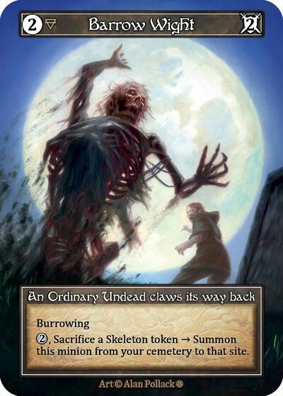 Barrow Wight (Foil) Gothic card price