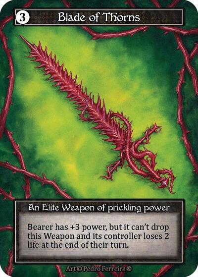 Blade of Thorns (Foil) Gothic card price