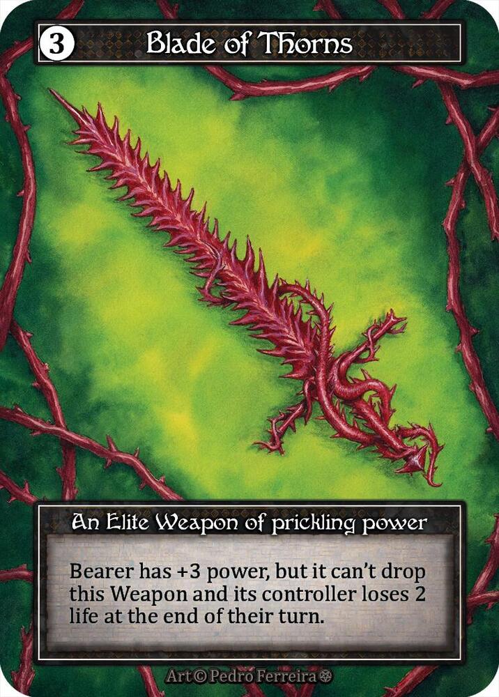 Blade of Thorns (Foil) - Gothic - Sorcery: Contested Realm