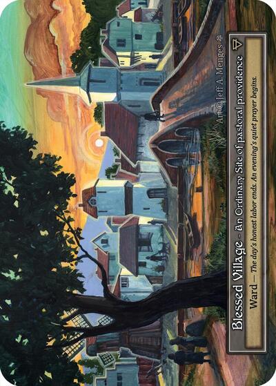 Blessed Village (Foil) Gothic card price