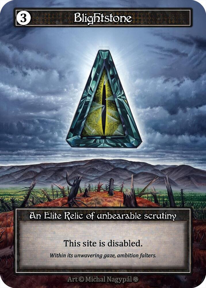 Blightstone (Foil) - Gothic - Sorcery: Contested Realm - TCGplayer.com