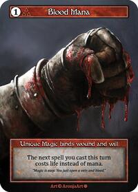Blood Mana (Foil) - Gothic - Sorcery: Contested Realm card