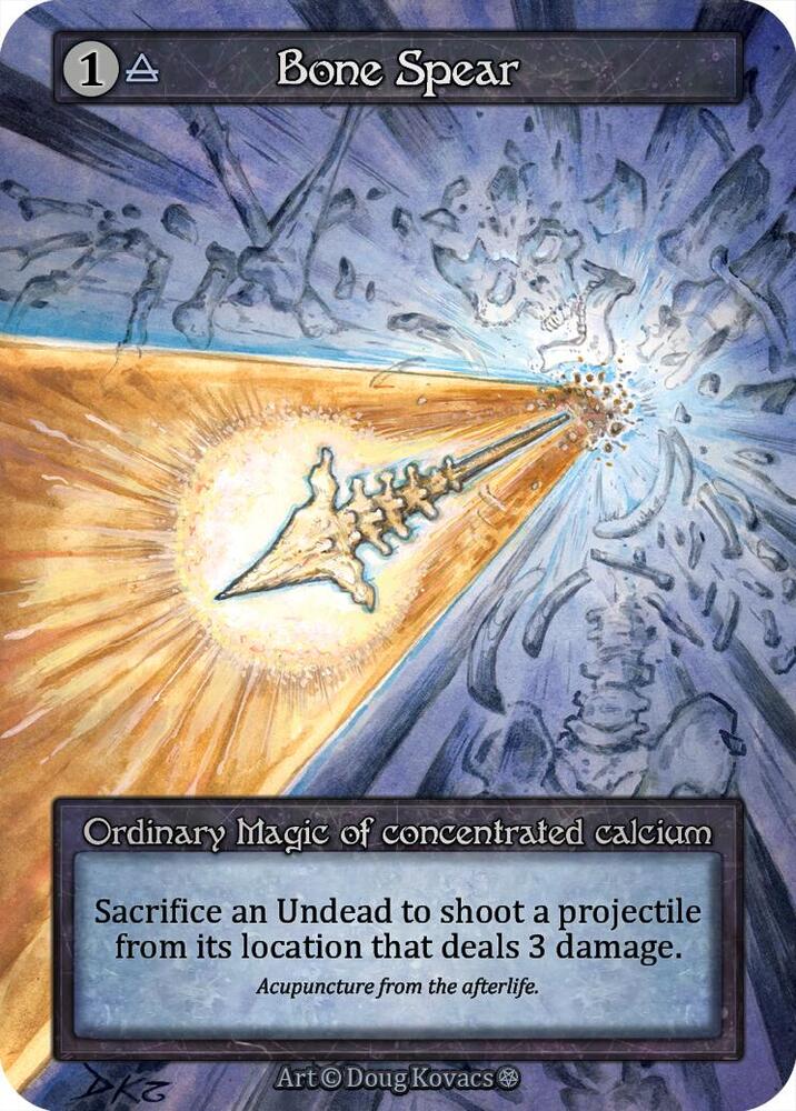 Bone Spear - Gothic - Sorcery: Contested Realm - TCGplayer.com