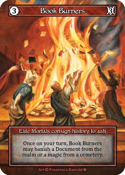 Book Burners (Foil) Gothic card price
