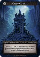 Cage of Sidrak — Gothic