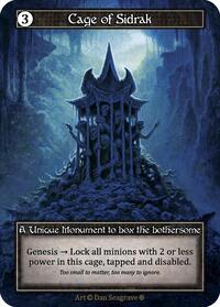 Cage of Sidrak (Foil)