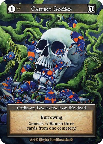 Carrion Beetles (Foil) Gothic card price