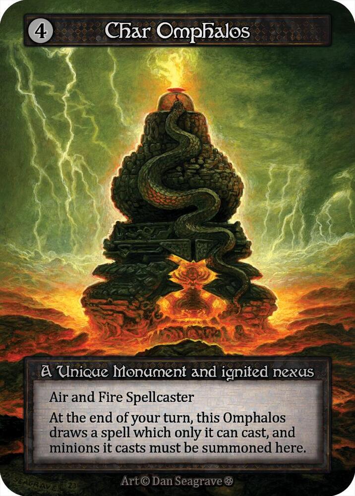 Char Omphalos - Gothic - Sorcery: Contested Realm - TCGplayer.com
