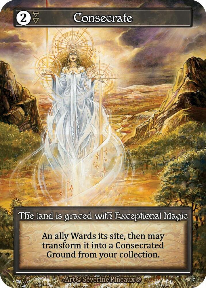 Consecrate (Foil) - Gothic - Sorcery: Contested Realm - TCGplayer.com