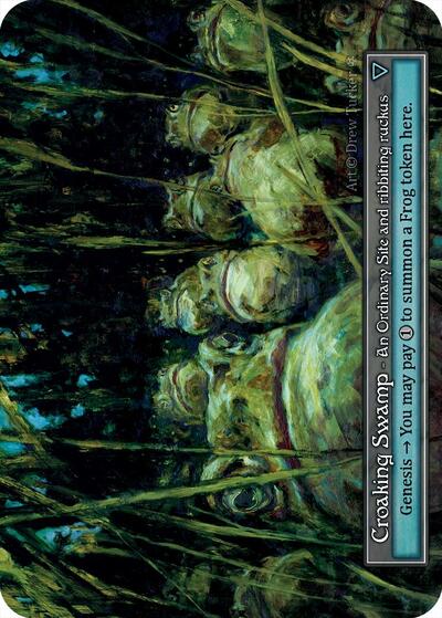 Croaking Swamp (Foil) card