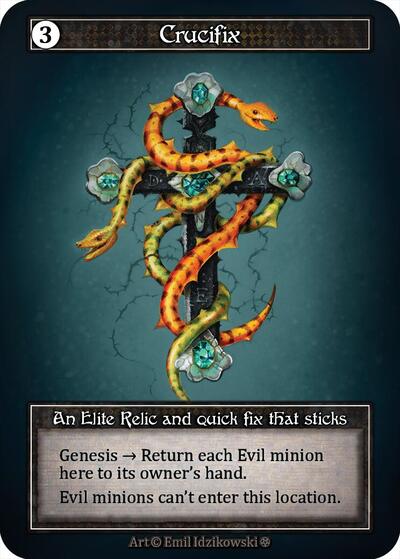 Crucifix (Foil) Gothic card price