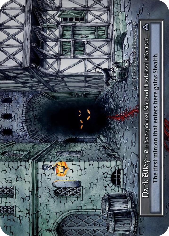 Dark Alley (Foil) - Gothic - Sorcery: Contested Realm - TCGplayer.com