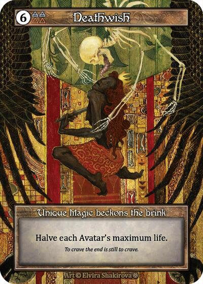 Deathwish (Foil) card