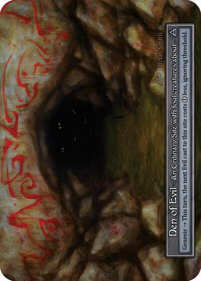 Den of Evil (Foil) Gothic card price