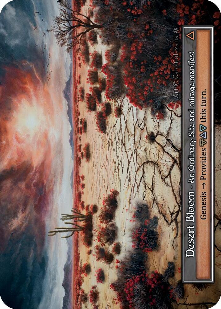 Desert Bloom (Foil) - Gothic - Sorcery: Contested Realm